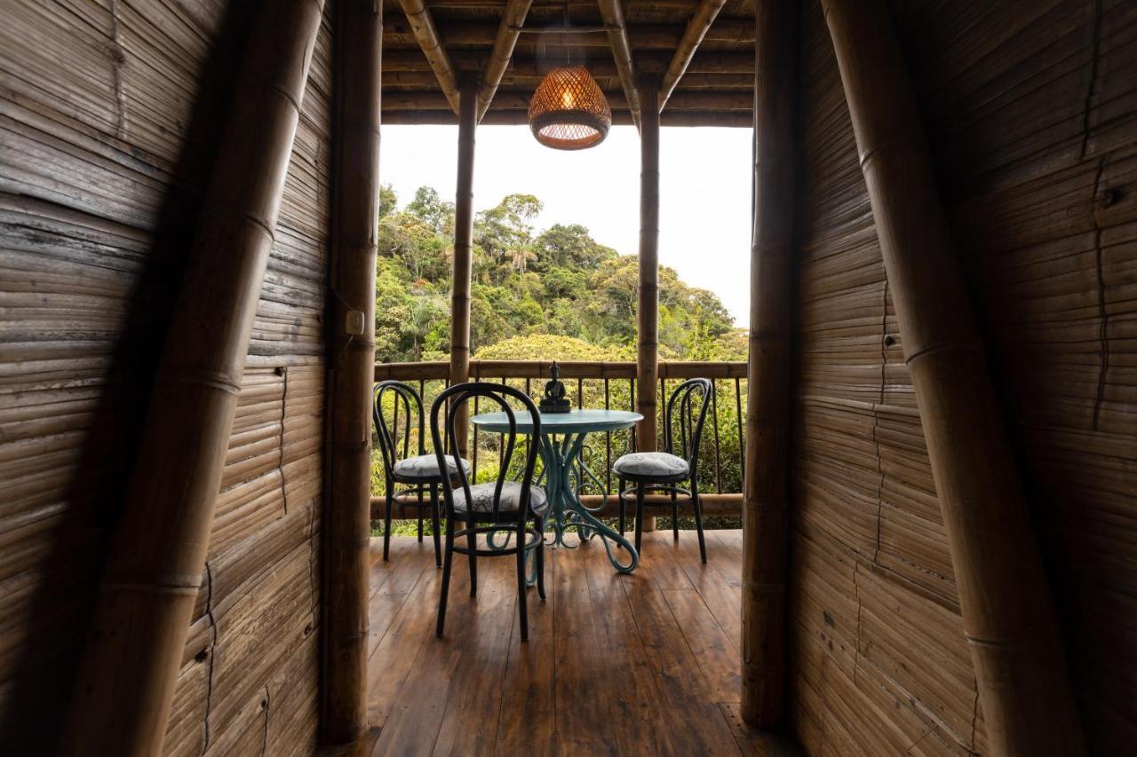 La Casa De Loto Retreat Guatapé Exterior foto