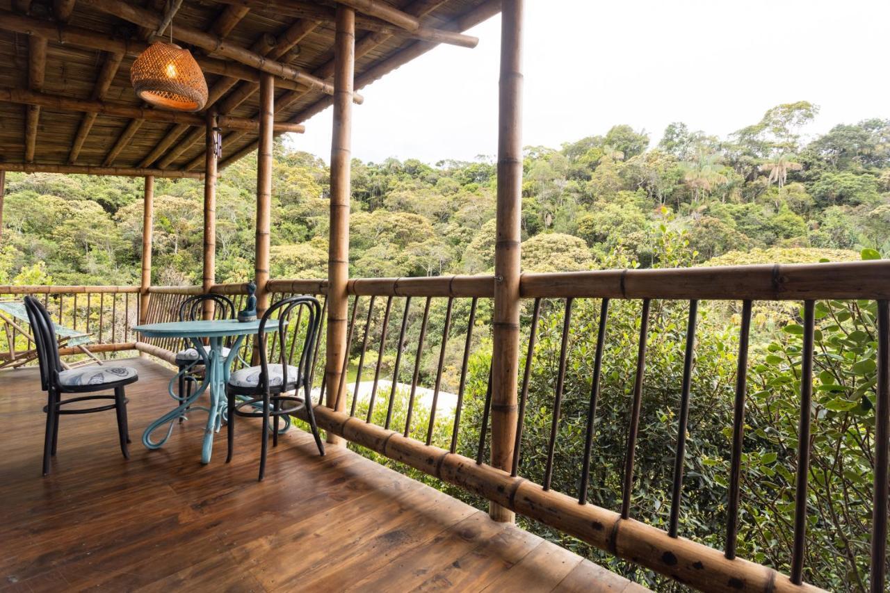 La Casa De Loto Retreat Guatapé Exterior foto